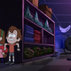 It’s scary but also really cute when taken out of context. It also appears to be a nod to Studio Ghibli’s No Face from the movie “Spirited Away”. In the Gravity Falls “Journal 3" book, Dipper notes that it “Can morph its body just like “Mr. Faceless” from the anime movie “The Cranky Girl Who Did Chores in Spirit Town.”